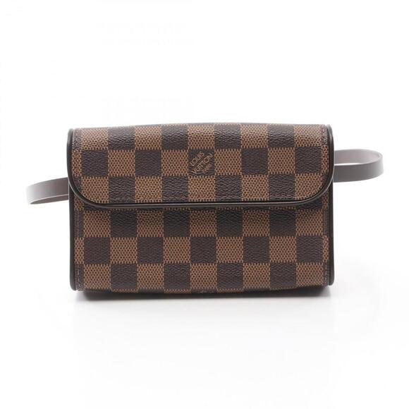 LOUIS VUITTON Brown Damier Leather Fanny Pack - Picture 1 of 11
